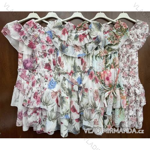 Elegantes Langarmkleid für Damen (S / M / L EINE GRÖSSE) ITALIENISCHE MODE IMWA21002