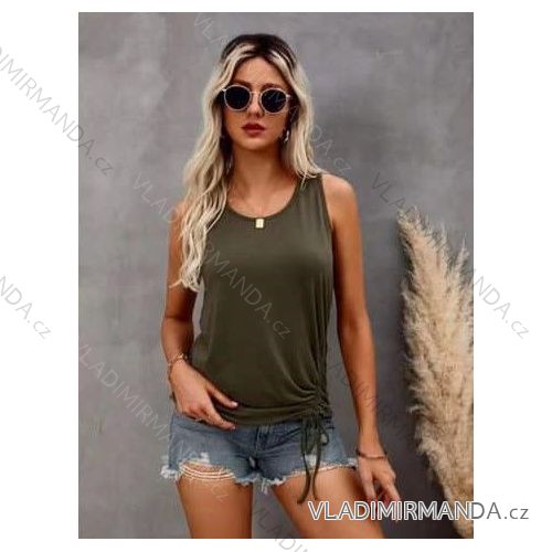 Kleid mit 3/4 Ärmeltasche für Damen (uni sl) ITALIAN Fashion IM3181746