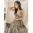 Sommerliches trägerloses Sommerkleid für Damen (UNI S-M) ITALIAN FASHION IMM20304