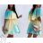 Elegantes Langarmkleid für Damen (S / M / L EINE GRÖSSE) ITALIENISCHE MODE IMWA21002