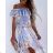 Kleid mit 3/4 Ärmeltasche für Damen (uni sl) ITALIAN Fashion IMWD20527