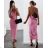 Langes trägerloses Damenkleid (UNI S-M) ITALIAN FASHION IMM20313