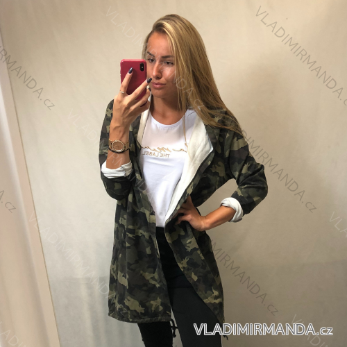 Strickjacke mit Kapuze Damenmaske (Einheitsgröße) ITALIAN Fashion MIE007 IM518003