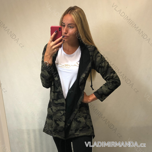 Strickjacke mit Kapuze Damenmaske (Einheitsgröße) ITALIAN Fashion MIE007 IM518003