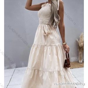 Kleid mit 3/4 Ärmeltasche für Damen (uni sl) ITALIAN Fashion IM3181746