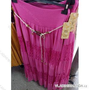 Sommerjeans langer Damenrock (uni sl) ITALIENISCHER MODUS IM719729