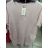 Lässiges Kurzarmkleid für Frauen (uni xl / 2xl) ITALIAN MODA IM720049