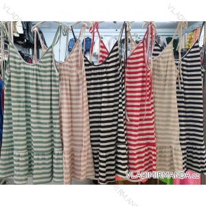 Kleid mit 3/4 Ärmeltasche für Damen (uni sl) ITALIAN Fashion IM3181746