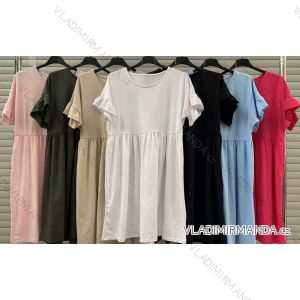 Kleid mit 3/4 Ärmeltasche für Damen (uni sl) ITALIAN Fashion IM3181746