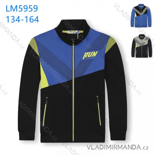 Warmes Mädchen-Sweatshirt mit Reißverschluss (134-164) KUGO M2513