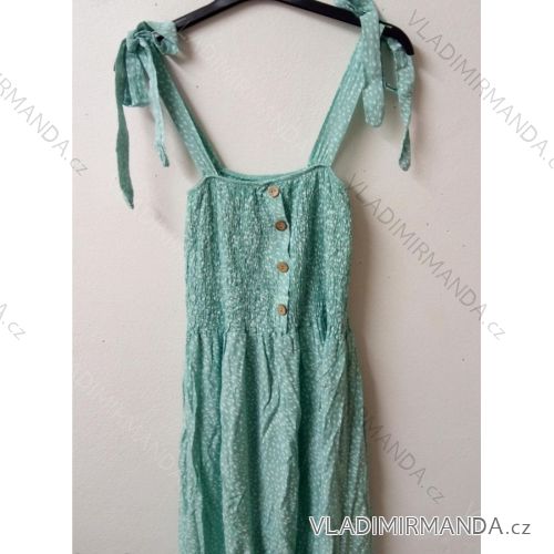 Kleid mit 3/4 Ärmeltasche für Damen (uni sl) ITALIAN Fashion IM3181746 mintova