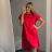 Sommer Oversize Kurzarmkleid Damen (XL / 2XL ONE SIZE) ITALIAN FASHION IMS21064
