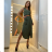 Ärmelloses Leinenkleid für Damen (UNI SM) ITALIAN FASHION IMM20249