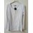 T-Shirt long Ärmel Damen (uni s-m) HDM IMT173689 schwarz S / M