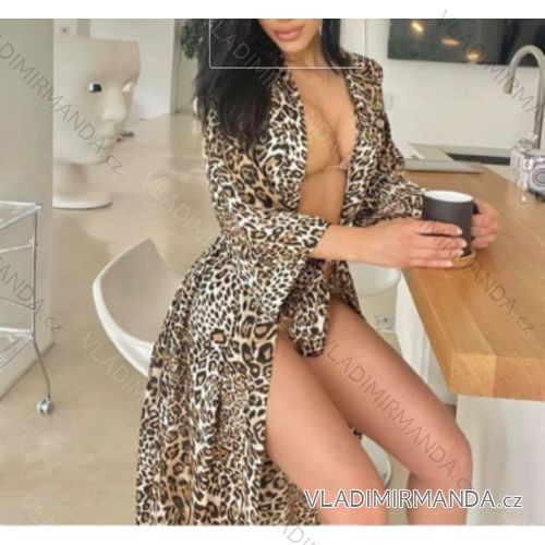 Cardigan Thin Spring Satin Damen (S / M ONE SIZE) ITALIENISCHE MODE IMM21730