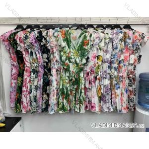 Kleid mit Knöpfen und geknöpften Damen (uni s-m) ITALIAN FASHION IM2203948