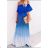 Elegantes Langarmkleid für Damen (S / M / L EINE GRÖSSE) ITALIENISCHE MODE IMWA21002