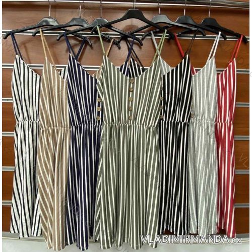 Kleid mit 3/4 Ärmeltasche für Damen (uni sl) ITALIAN Fashion IM3181746