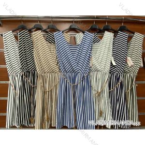 Kleid mit 3/4 Ärmeltasche für Damen (uni sl) ITALIAN Fashion IM3181746