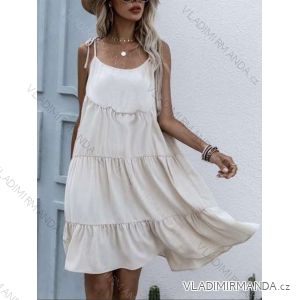Kleid mit 3/4 Ärmeltasche für Damen (uni sl) ITALIAN Fashion IMWD20527