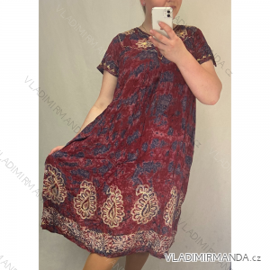 Sommer Kurzarm Sommerkleid (M-3XL) POLISH FASHION PME21035