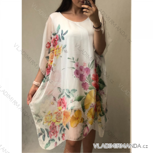 Kurzarmkleid für Damen in Übergröße (L-3XL) POLISH FASHION PMF20014