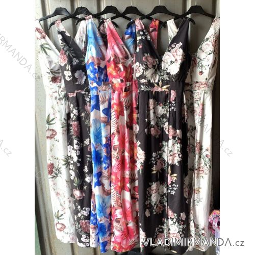 Kleid mit 3/4 Ärmeltasche für Damen (uni sl) ITALIAN Fashion IM3181746