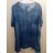 Tunika Kurzarm Damen Oversized (2XL / 3XL ONE SIZE) ITALIAN FASHION PMF21004