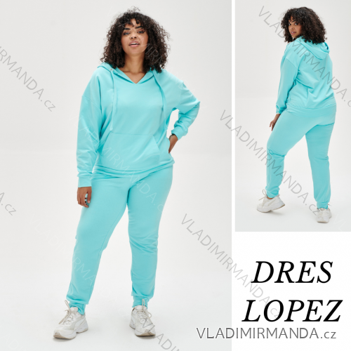 Šaty dlouhé 3/4 krátký rukáv dámské nadrozměr (XL-3XL) POSLKÁ MÓDA PMLE21001