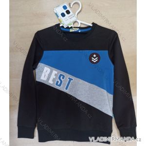 Warmes Mädchen-Sweatshirt mit Reißverschluss (134-164) KUGO M2513