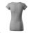 Fit V-Ausschnitt T-Shirt Damen weiß mit ADR-1620013
