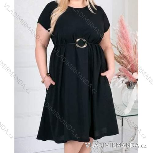 Kurzarmkleid Frauen (2XL-5XL) TURKISH FASHION TML20020