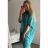 Sommerhemdkleid 3/4 langarm Damen (uni xl / 2xl) ITALIAN FASHION IM821016