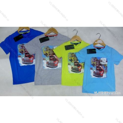 T-Shirt Kurzarm Jungen & Kleinkind Jungen Baumwolle (116-152) FORTOO 73003

