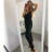 Elegante ärmellose, insgesamt lange Damen (UNI S / M) ITALIAN FASHION IMM20572