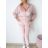 Samt Zip Hoodie Set Langarm Jogginghose Damen Lang (S / M ONE SIZE) ITALIAN FASHION IMWY21735