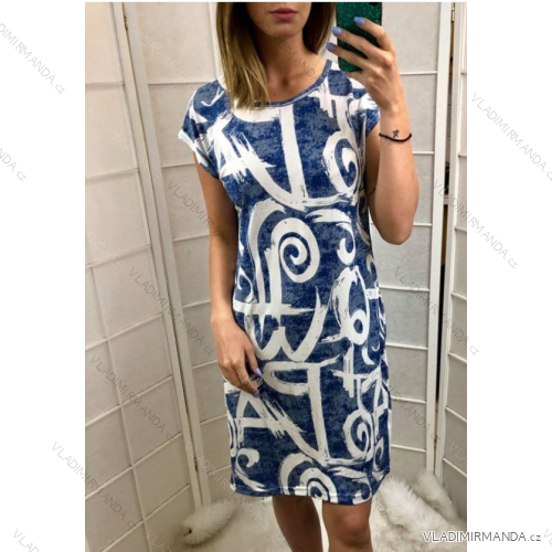 Tunika 3/4 Langarmhemd Damen übergroß (M-3XL) POLISH FASHION PME20019