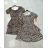 Sommer Kurzarm Sommerkleid (S / M ONE SIZE) ITALIAN FASHION IMWA216033