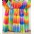 Sommer Kurzarm Sommerkleid (S / M ONE SIZE) ITALIAN FASHION IMWA216033