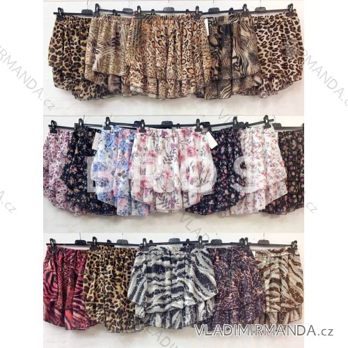 Kurzer Sommerrock für Damen (S / M ONE SIZE) ITALIAN FASHION IMWG216056