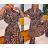 Damen Langarm Leopard Hemdkleid (S / M ONE SIZE) ITALIAN FASHION IMWA216108