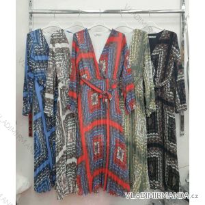 Langes Langarmkleid für Damen (SM Einheitsgröße) ITALIAN FASHION IMWA216111