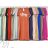Damen Langes Sommer-Baumwoll-Kurzarm-Kleid (S / M ONE SIZE) ITALIAN FASHION IMWA216116