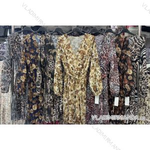 Sommer Sommer Carmen Langarmkleid (S / M / L ONE SIZE) ITALIAN FASHION IMWC216138