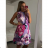 Ärmelloses Sommerkleid für Damen (UNI S / M) ITALIAN FASHION IMM21027