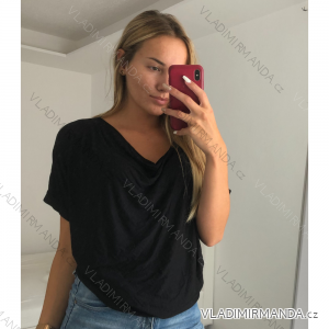 T-Shirt Kurzarm Damen Neon (Einheitsgröße / Neon) ITALIENISCHE MODA IM2191208