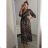Elegantes Leoparden-Langarm-Damenkleid (SM Einheitsgröße) ITALIAN FASHION IMWA214402