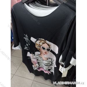 Kleid Classic Langarm Damen Camo (uni s-l) ITALIENISCHE MODE IM720012