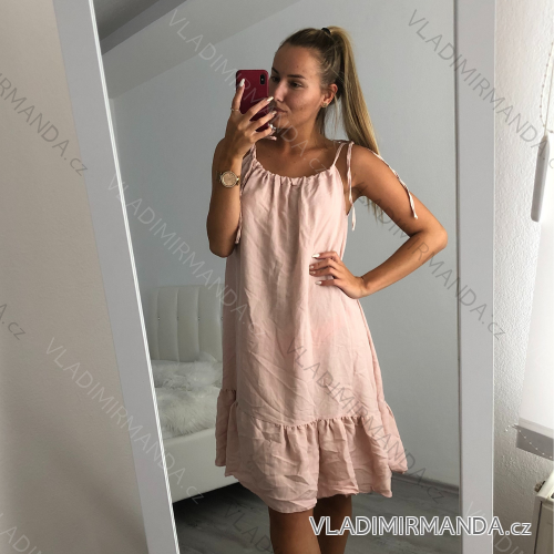 Bluse 3/4 Ärmel mit Knöpfen (uni sl) ITALIENISCHE Mode IMM20204