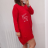 SWEATSHIRTS (uni s-m) ITALIENISCHES MODA IMC20207 xl/2xl one size <p>rot</p>